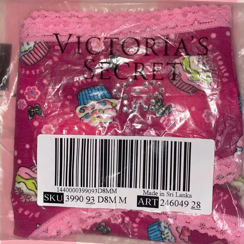 New Vintage Victoria’s Secret Panties cotton hipster low rise lace hipster Y2K